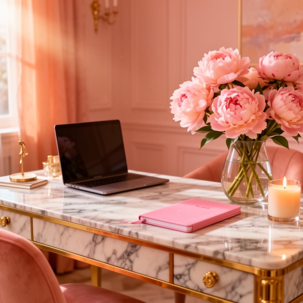 Female founder building her empire